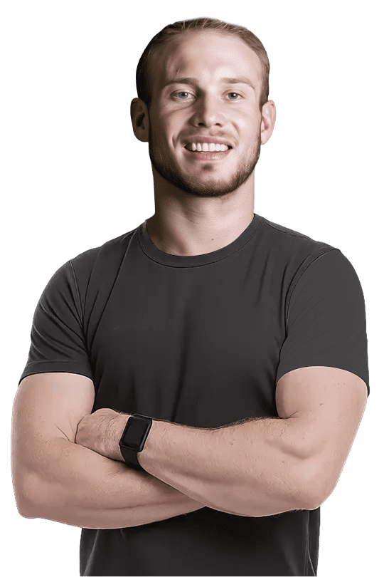 Banner of professional fitness coaches at Roots Functional Fitness